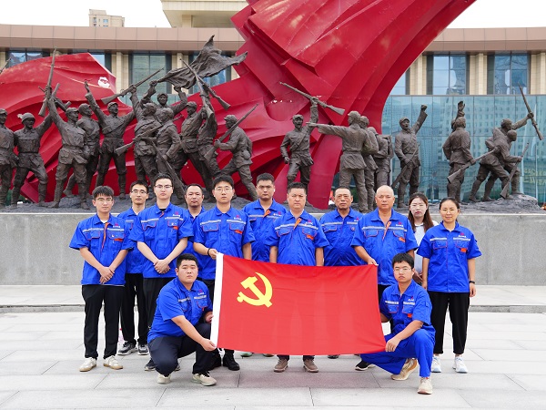 二分公司西三教項目黨支部開(kāi)展主題黨日活動(dòng)